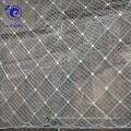 Active Slope Protection System / Spinnenspirale Seil Mesh Net / Rockfall Netting